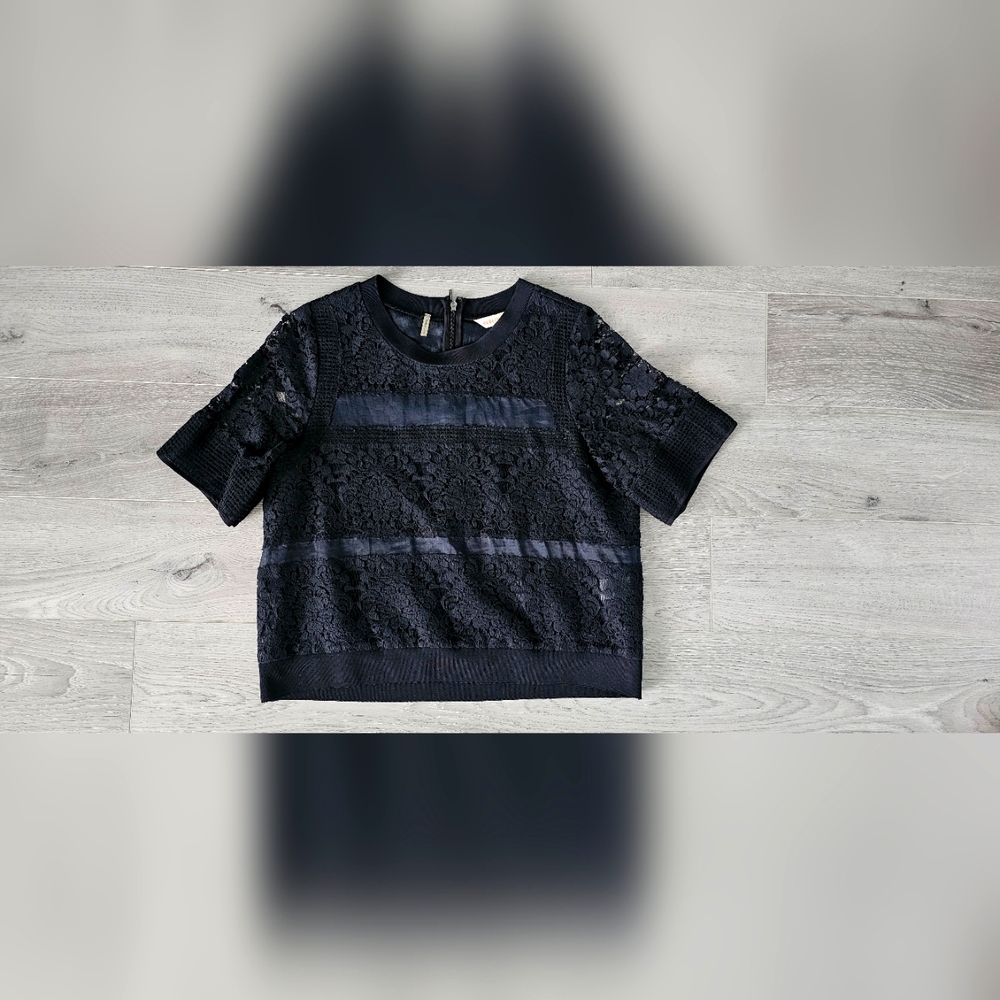 Rebecca Taylor Lace Top 6